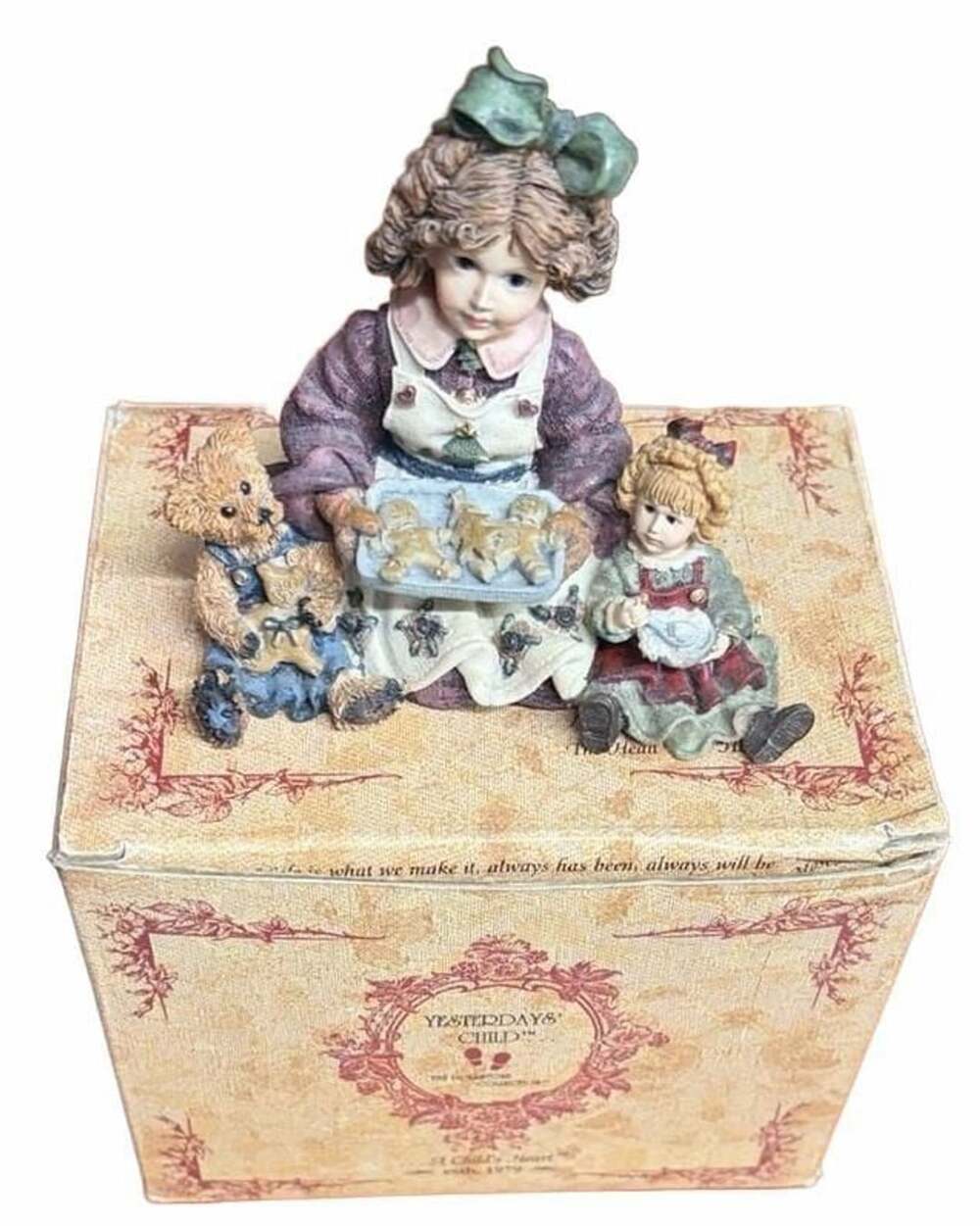 Boyds Collection Yesterdays Child Figurine with Box